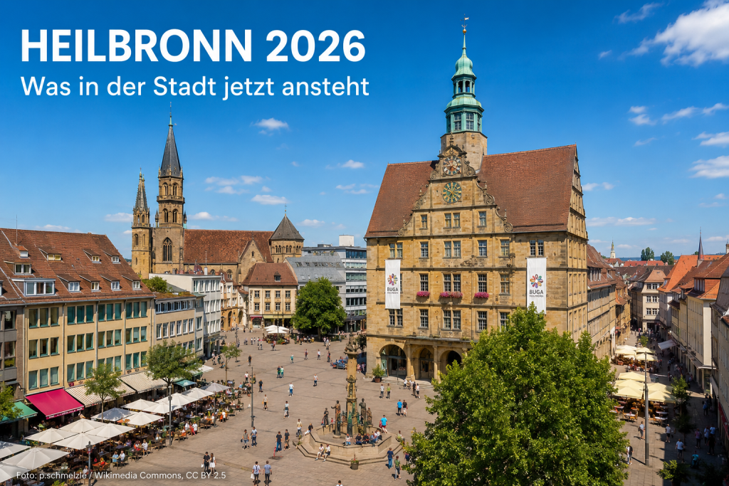 Heilbronn 2026: Was in der Stadt jetzt ansteht