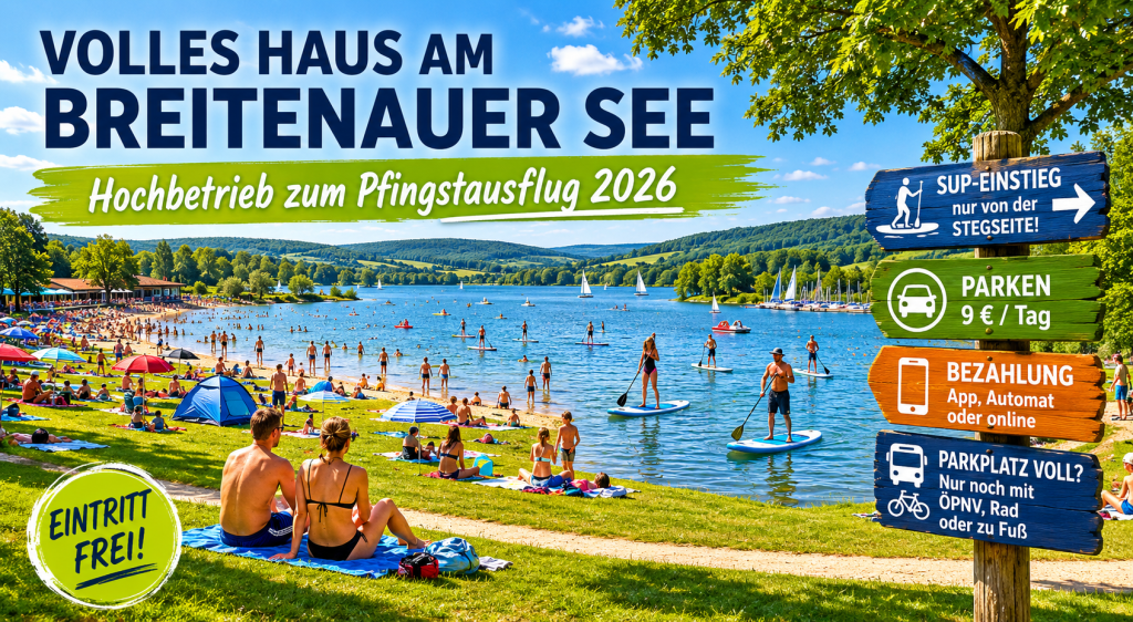 Volles Haus am Breitenauer See – Hochbetrieb zum Pfingstausflug 2026